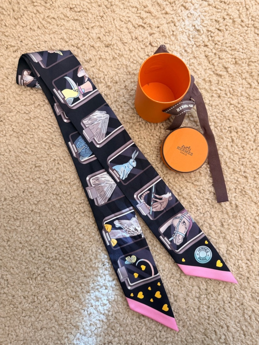 Hermès Silk Twilly Hermes story